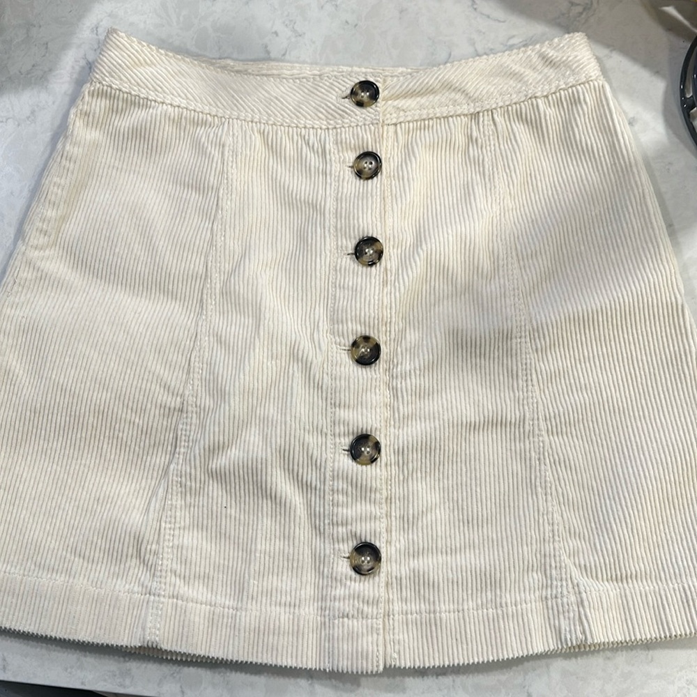 DIVIDED CORDUROY SKIRT H&M